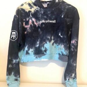 Barstool Tie-Dye Cropped Hoodie